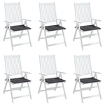 Tuinstoelkussens Oxford Stof Kleurig Antraciet