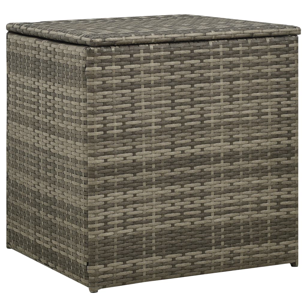 -Delige Loungeset Met Kussens Poly Rattan