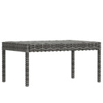 6-Delige Loungeset Met Kussens Poly Rattan