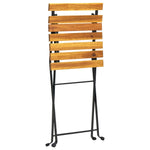 -Delige Bistroset Inklapbaar Massief Acaciahout