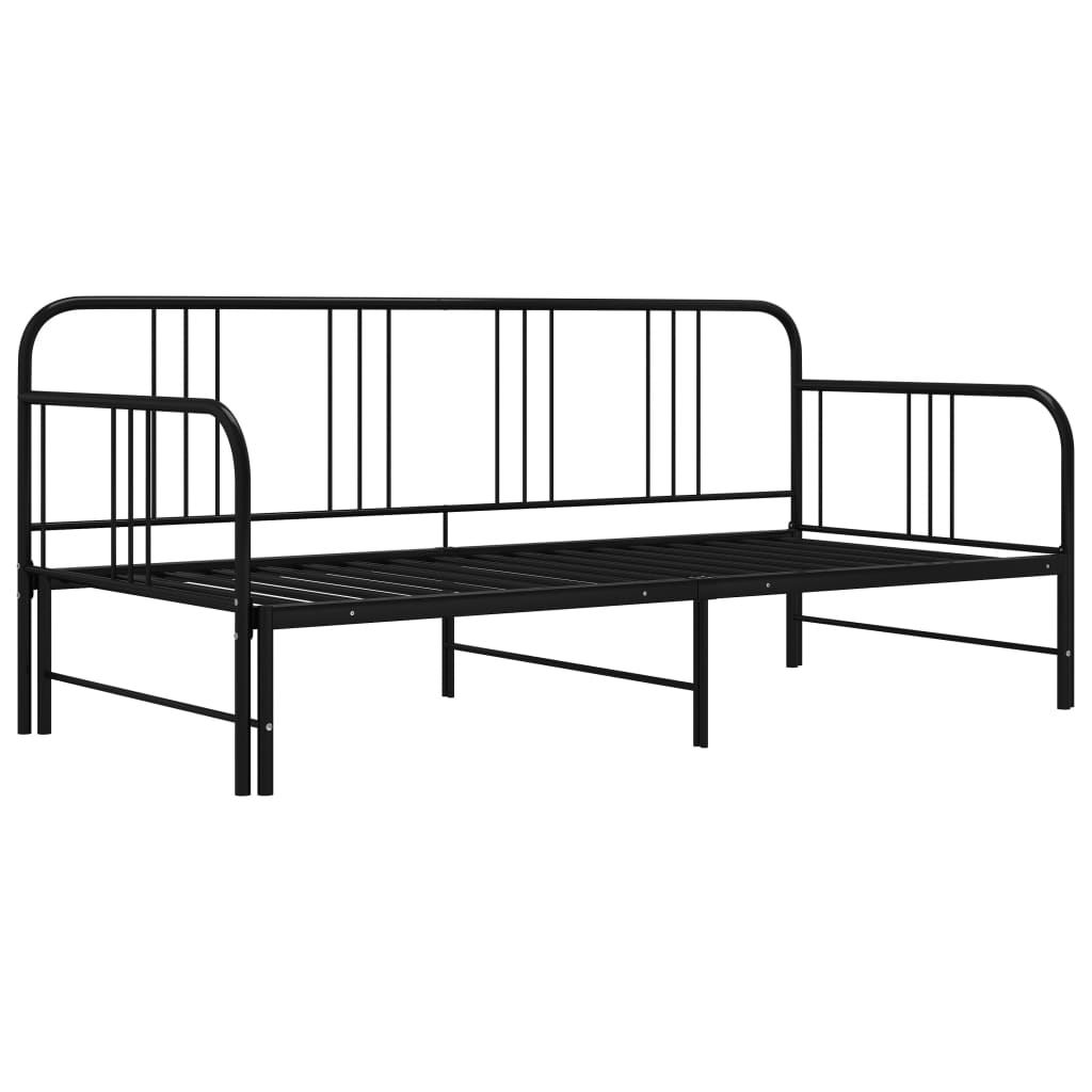 Slaapbankframe Uittrekbaar Metaal 90X200 Cm