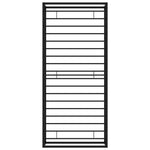 Bedframe Metaal Zwart