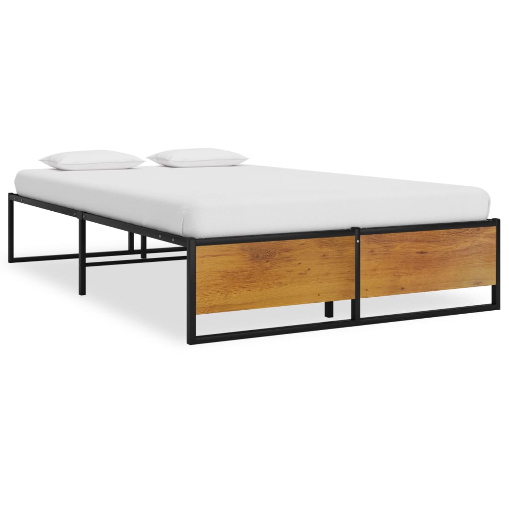 Bedframe Metaal Zwart