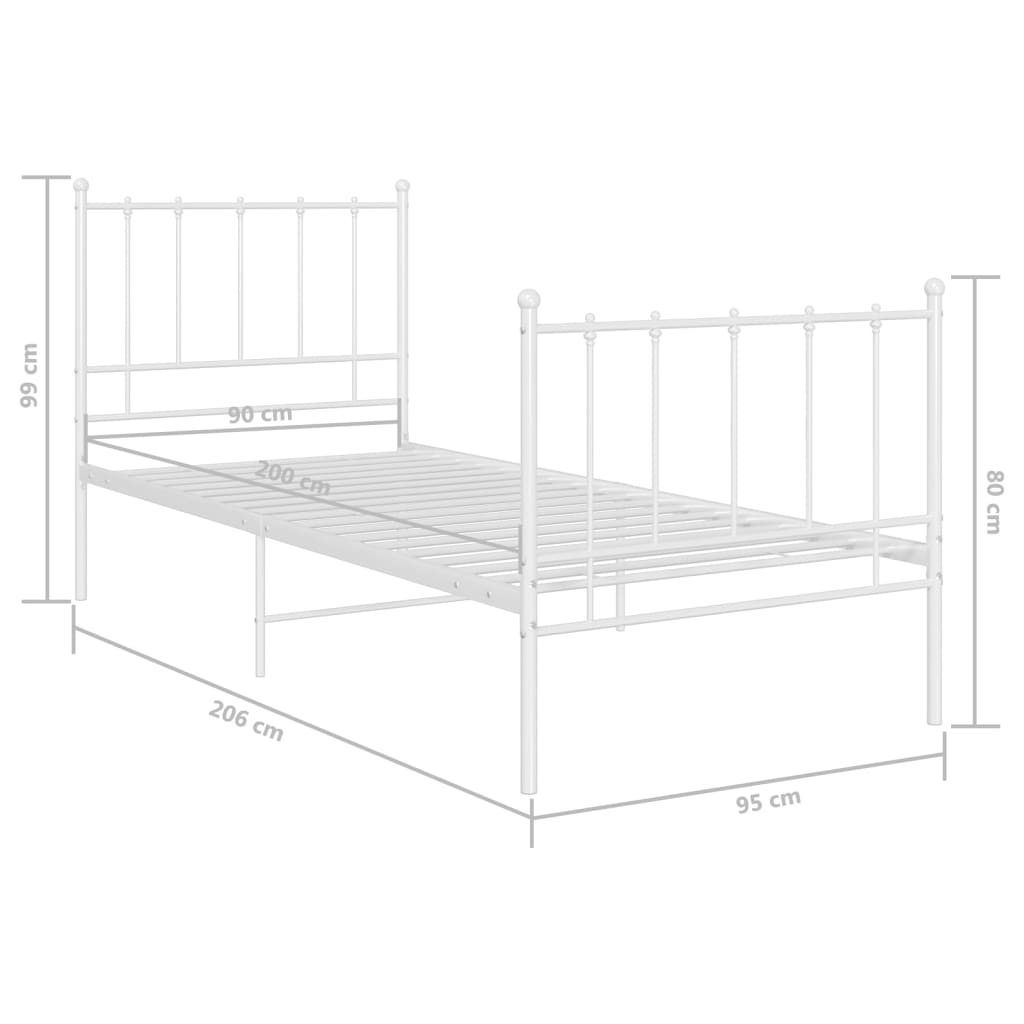 Bedframe Metaal