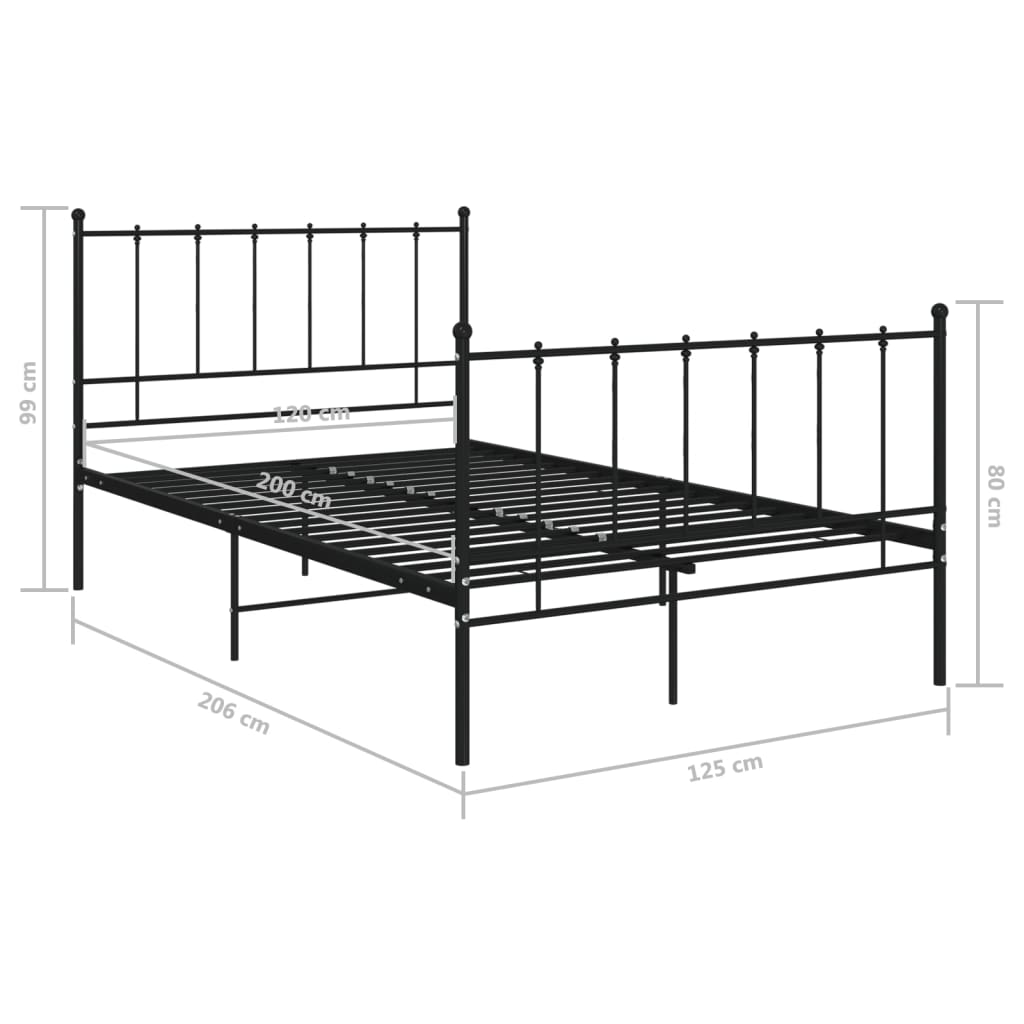 Bedframe Metaal