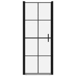 Douchedeuren Gehard Glas Zwart
