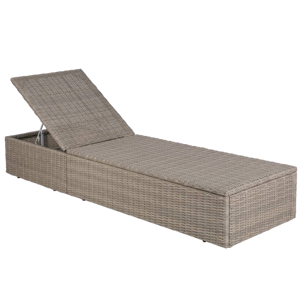 -Delige Tuinset Poly Rattan