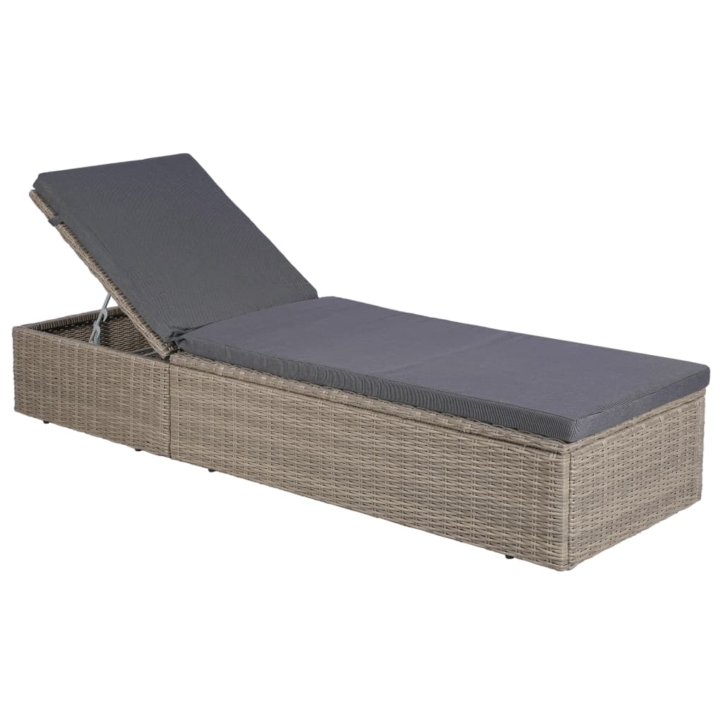 -Delige Tuinset Poly Rattan