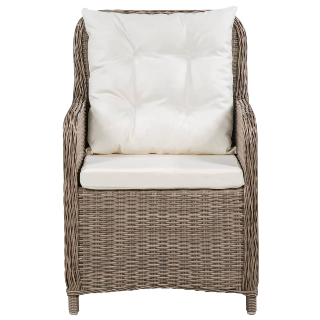 -Delige Tuinset Poly Rattan