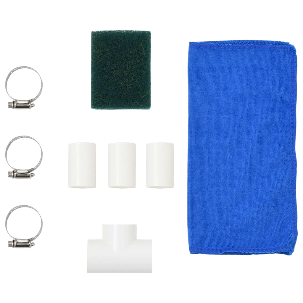 Zwembadfontein 50X30X60 Cm Roestvrij Staal 304 Oranje En Bruin