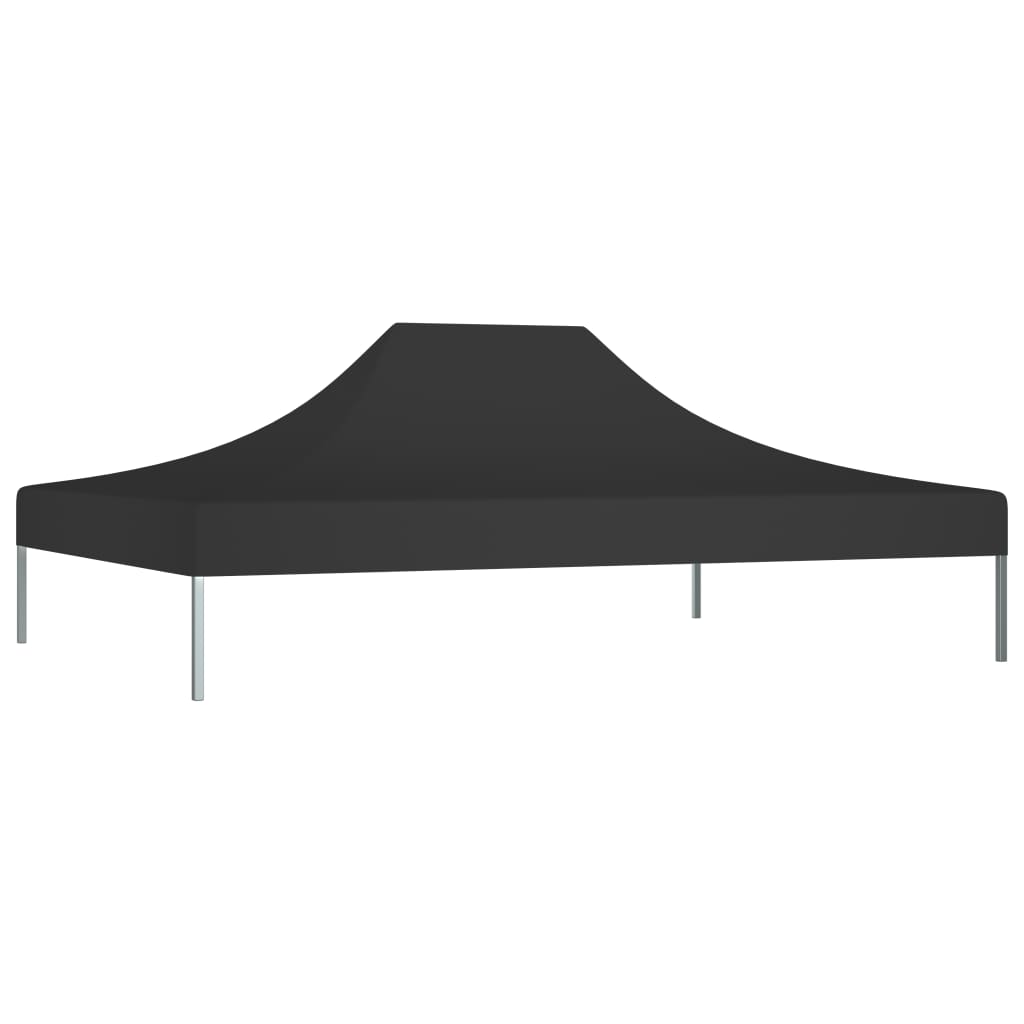 Partytentdak 270 G/M² 4X3 M Zwart
