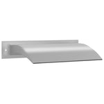 Zwembadfontein 45X26X13 Cm Roestvrij Staal Zilverkleurig Grijs
