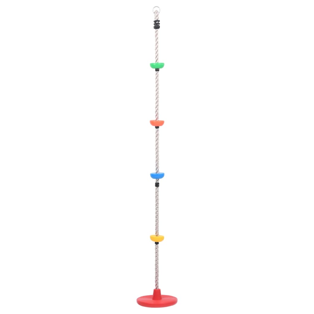 Schommelklimtouw Met Plateaus En Schijf 200 Cm