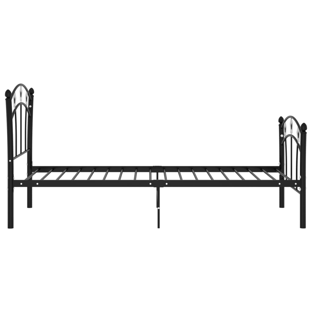 Bedframe Met Voetbaldesign Metaal 90X200 Cm