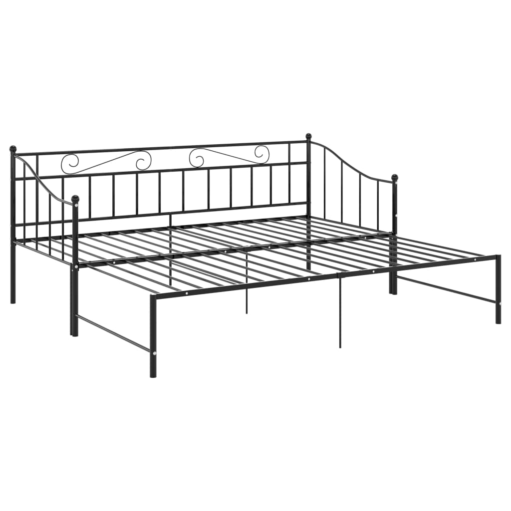 Slaapbankframe Uittrekbaar Metaal 90X200 Cm