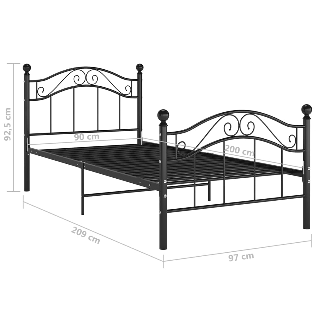 Bedframe Metaal