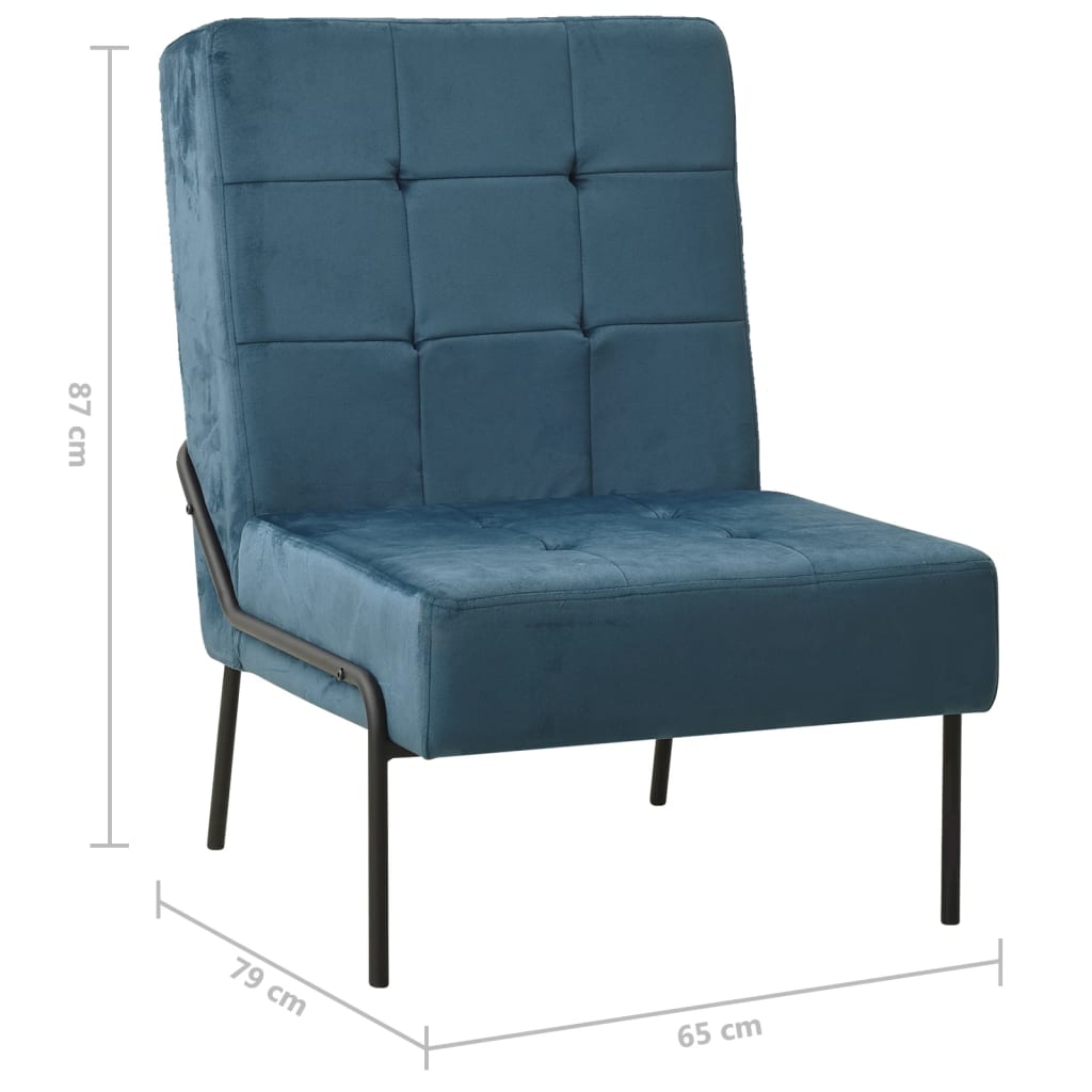 Relaxstoel 65X79X87 Cm Fluweel