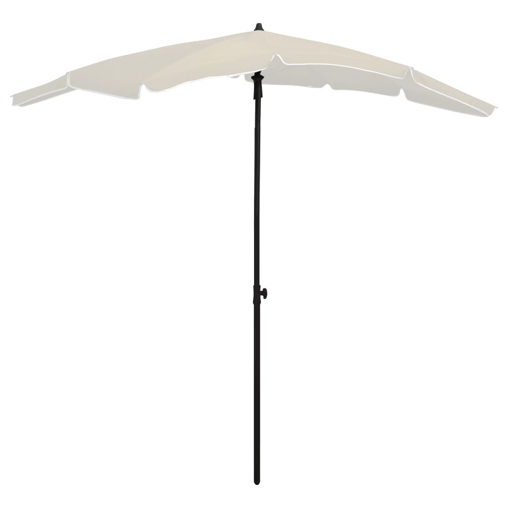 Parasol Met Paal 200X130 Cm Kleurig