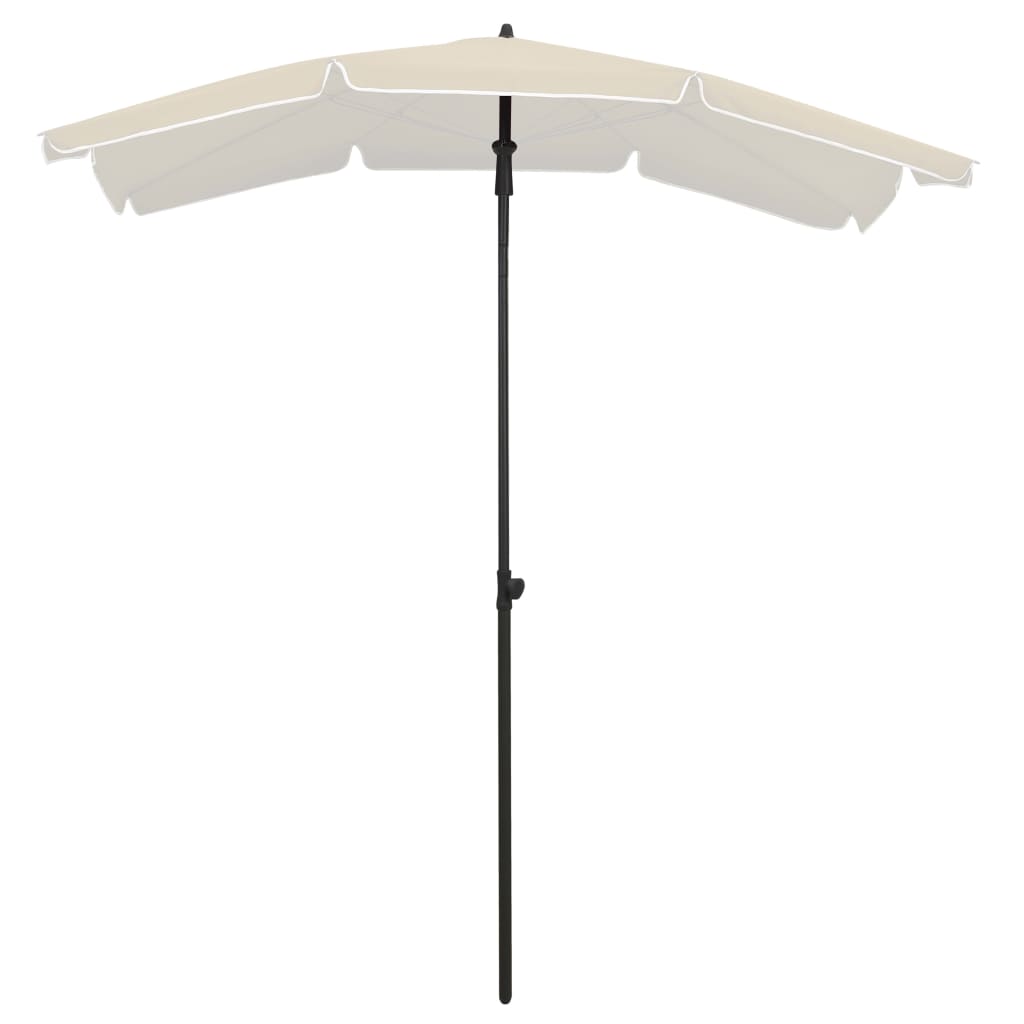 Parasol Met Paal 200X130 Cm Kleurig