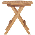 Tuintafel Inklapbaar 50X50X50 Cm Massief Teakhout