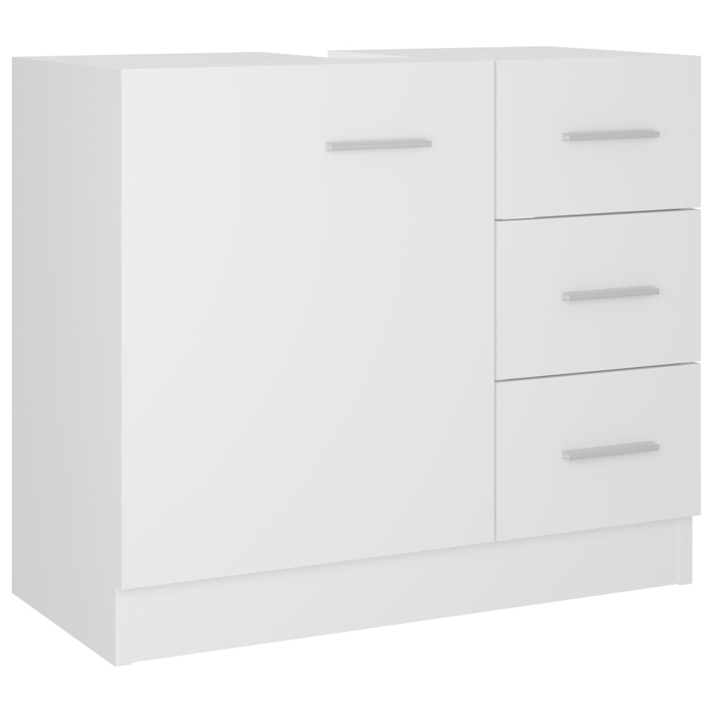 Wastafelkast 63X30X54 Cm Bewerkt Hout