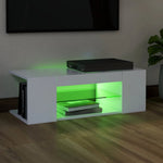 Tv-Meubel Met Led-Verlichting 90X39X30 Cm