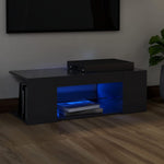 Tv-Meubel Met Led-Verlichting 90X39X30 Cm Kleurig