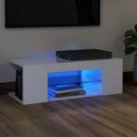 Tv-Meubel Met Led-Verlichting 90X39X30 Cm