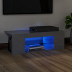Tv-Meubel Met Led-Verlichting 90X39X30 Cm