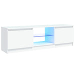 Tv-Meubel Met Led-Verlichting 120X30X35,5 Cm