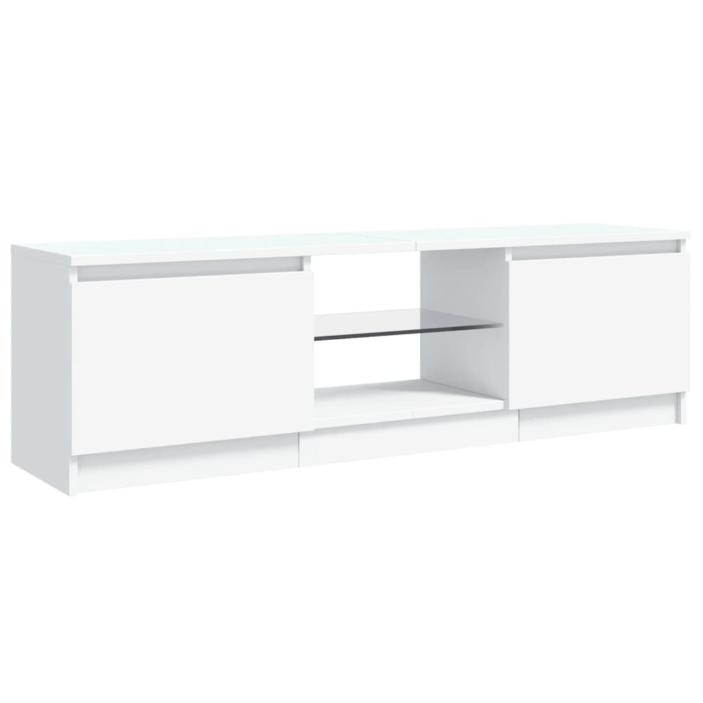 Tv-Meubel Met Led-Verlichting 120X30X35,5 Cm