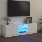 Tv-Meubel Met Led-Verlichting 120X30X35,5 Cm