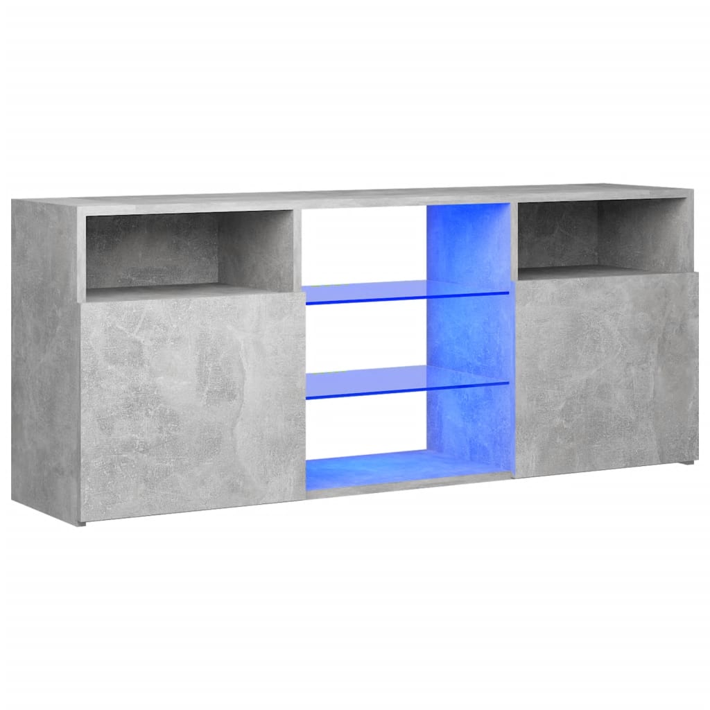 Tv-Meubel Met Led-Verlichting 120X30X50 Cm