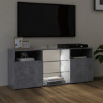 Tv-Meubel Met Led-Verlichting 120X30X50 Cm