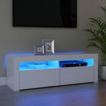 Tv-Meubel Met Led-Verlichting 120X35X40 Cm Kleurig