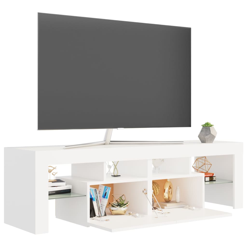 Tv-Meubel Met Led-Verlichting 140X36,5X40 Cm