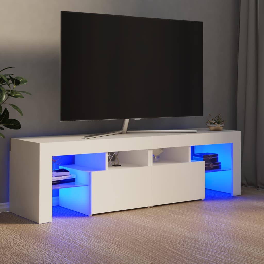 Tv-Meubel Met Led-Verlichting 140X36,5X40 Cm
