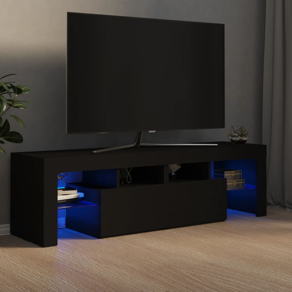 Tv-Meubel Met Led-Verlichting 140X36,5X40 Cm