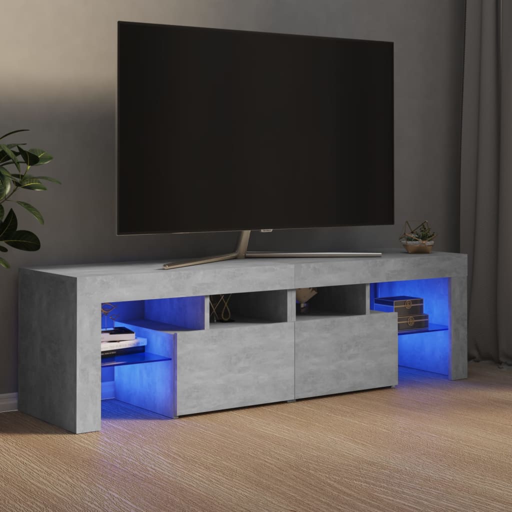 Tv-Meubel Met Led-Verlichting 140X36,5X40 Cm