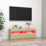 Tv-Meubel Met Led-Verlichting Kleurig