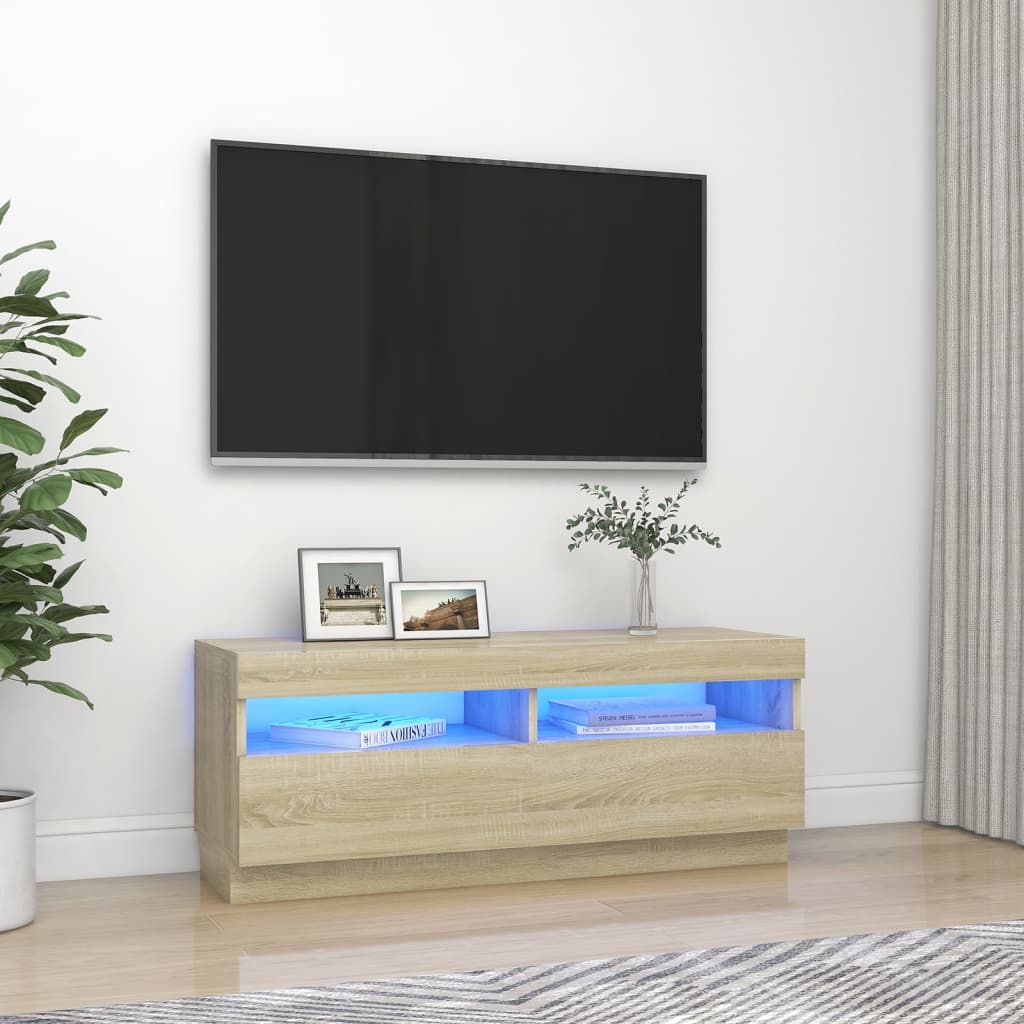 Tv-Meubel Met Led-Verlichting Kleurig
