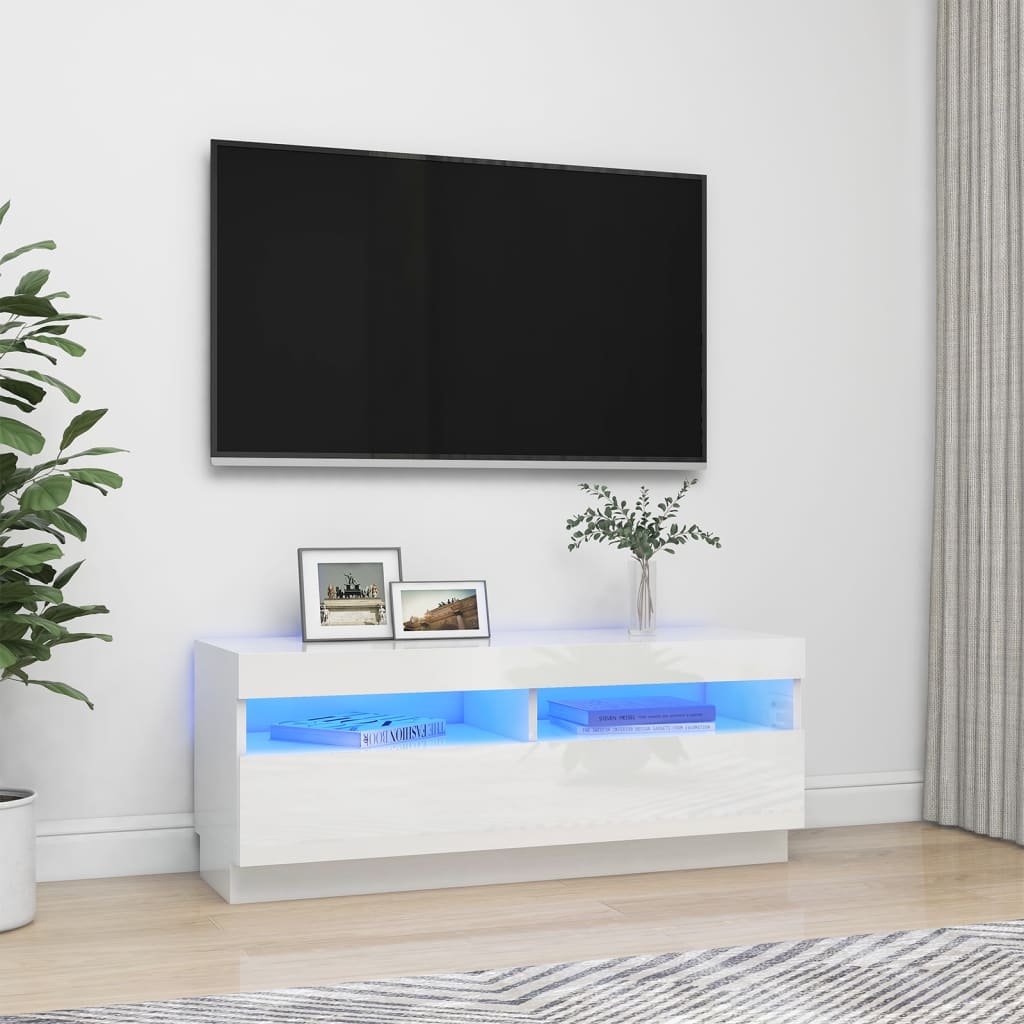 Tv-Meubel Met Led-Verlichting Kleurig