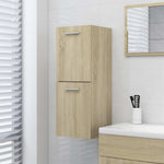 Badkamerkast 30X30X80 Cm Bewerkt Hout