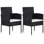 3-Delige Tuinset Poly Rattan