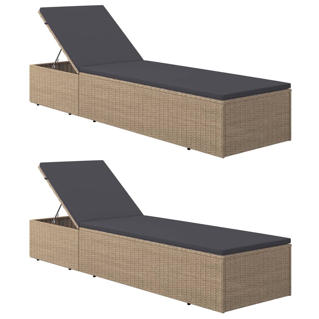 -Delige Tuinset Poly Rattan