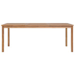 7-Delige Tuinset Massief Teakhout