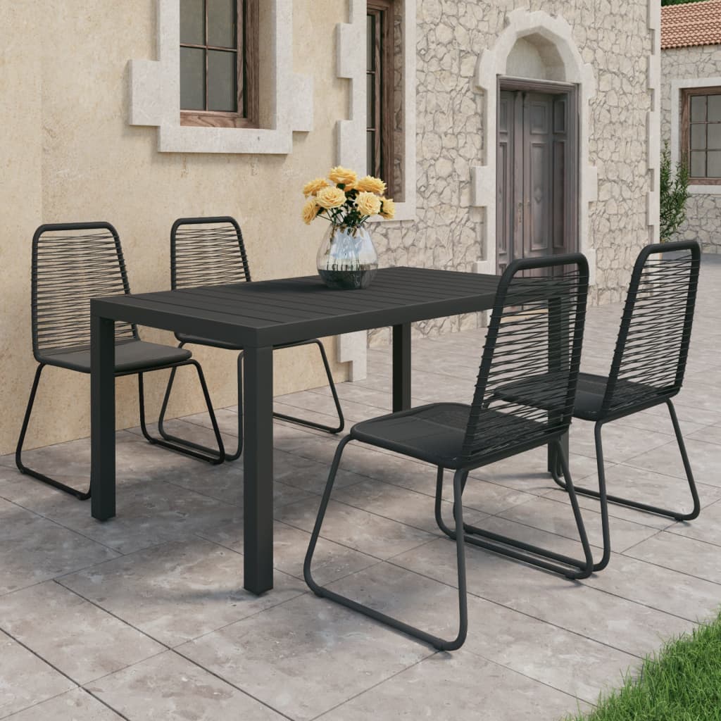 -Delige Tuinset Pvc-Rattan