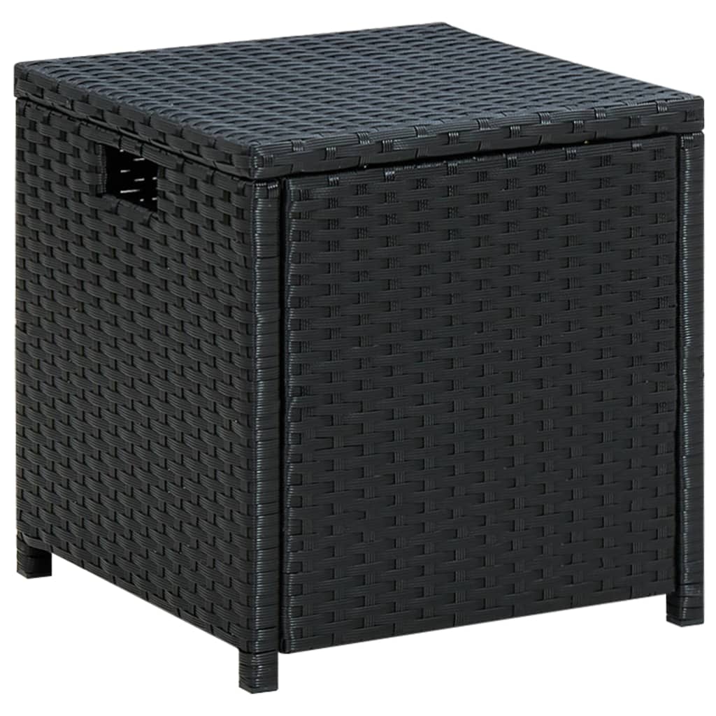 -Delige Loungeset Met Kussens Poly Rattan