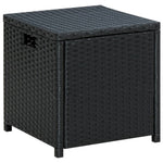 -Delige Loungeset Met Kussens Poly Rattan