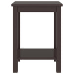 Nachtkastje 35X30X47 Cm Massief Grenenhout